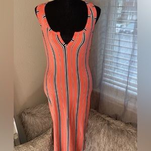 Cute razor back stripe dress never been worn